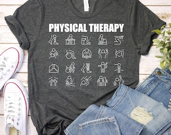 Physical Therapist Shirt,Physical Therapy Assistant Shirt,Gift for PT Therapists,PT Shirt gift, PTA Shirt,Therapy Shirt, Physiotherapy Shirt