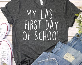 My Last First Day of School-Retired Teacher Shirt,Retirement Gift,Teacher Retirement Shirt,Teacher Appreciation,Retirement Class of 2024 Tee