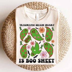 Traumatic Brain Injury Awareness Shirt, Traumatic Brain Injury Halloween Shirt,Halloween Traumatic Brain Injury Shirt,TBI Support Shirt,TBI