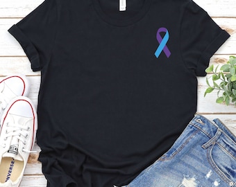 Rheumatoid Arthritis Shirt, Rheumatoid Arthritis Awareness Month Shirt,Blue Purple Ribbon Shirt,Rheumatoid Arthritis Survivor Shirt,RA Shirt
