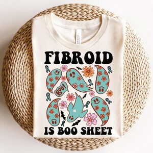 Fibroid Awareness ShirtFibroid Awareness Awareness Halloween Shirt,Halloween Fibroid Awareness Shirt,Fibroid Warrior,Reproductive Health Tee