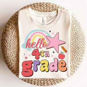 4th Grade Teacher Shirt, Teacher Shirts 4th Grade Team,Retro Back To School Shirt,4th Grade Shirt, Fourth Grade Teacher Shirt, Fourth Grade