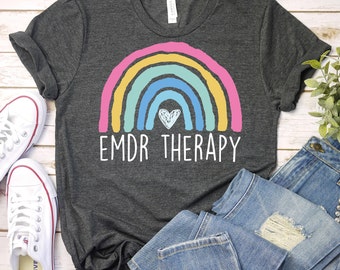 EMDR Therapy Shirt, Trauma Therapy Shirt, PTSD Treatment Shirt, Anxiety Shirt, Psychotherapy Shirt, Mental Heath Shirt, Counseling Shirt