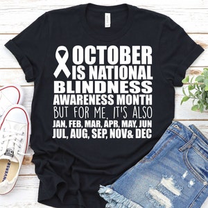 Blindness Awareness Shirt,Blindness White Ribbon Gift,Visually Impaired Teacher Shirt, Braille Language,Blindness Warrior Shirt,SPED Teacher