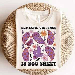 Domestic Violence Awareness Shirt,Domestic Violence Halloween Shirt,Domestic Violence Ghost Shirt,Domestic Violence Support,Emotional Trauma