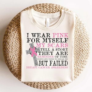 Breast Cancer Awareness Shirt,Breast Cancer Christian Shirt,Breast Cancer Warrior Cancer Pink Ribbon Shirt,Cancer Remission Gift,Chemo Shirt