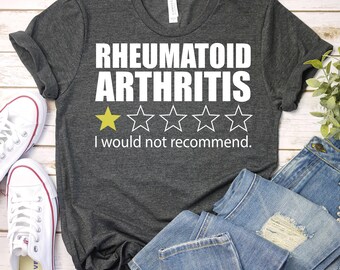 Rheumatoid Arthritis Shirt,Rheumatoid Arthritis Awareness Shirt,Blue and Purple Ribbon Shirt,Rheumatoid Arthritis Survivor Gift,RA Awareness
