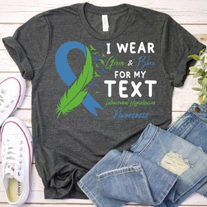 Custom IIH Awareness Shirt,Intracranial Hypertension Awareness Shirt,IIH Support Shirt,IIH Warrior Shirt, Pseudotumor Cerebri Idiopathic Tee