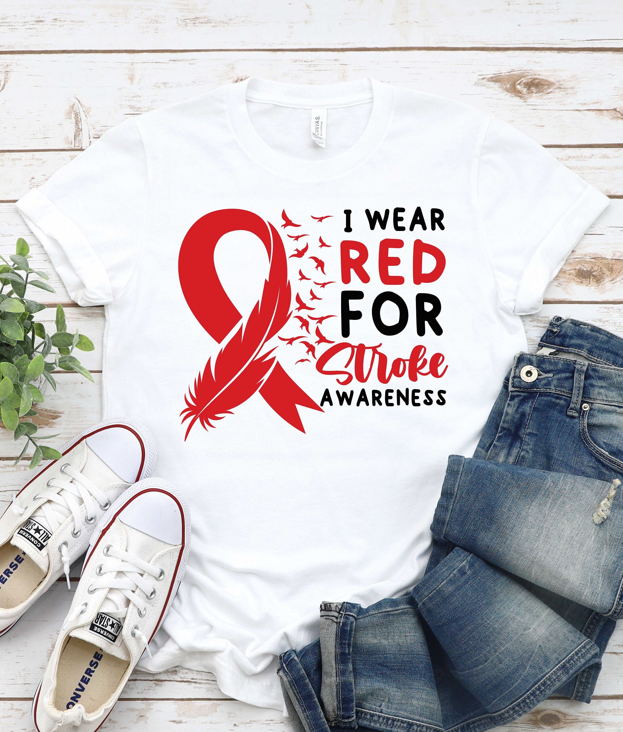 In May We Wear Red-stroke Awareness Month Shirt Neuro Nurse - Etsy