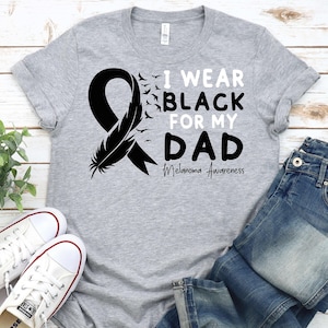 Melanoma Awareness T-Shirt Skin Cancer Survivor Warrior Gift Melanoma Awareness T-Shirt Skin Cancer Survivor Warrior Gift