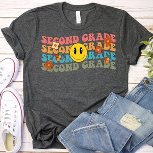2nd Grade Teacher Shirt, Second Grade Teacher Shirt, 2nd Grade Team Shirt,Second Grade Shirt,Retro 2nd Grade Team Shirt,Back To School Shirt
