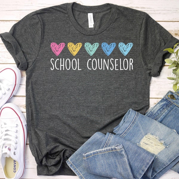 School Counselor -School Counselor Shirt,Counselor Gift,First Day Of School Shirt,Counselor Shirt,School Counselor Gift,Back To School Shirt