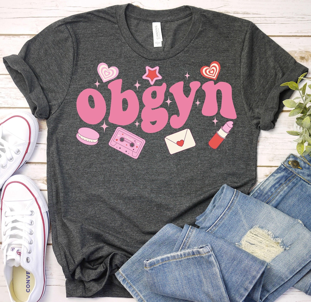 OBGYN Nurse Valentine's Day Shirt,obstetrician Gynecologist Valentines ...