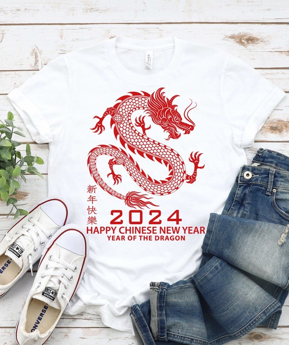 Chinese New Year 2024 Shirt,year of the Dragon 2024 Shirt,happy