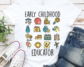 Early Childhood Educator Shirt-Daycare Teacher Shirt,Early Childhood Shirt,Daycare Provider Tee,Early Childhood Education,Childhood Activity