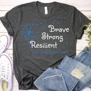 Cyclic Vomiting Syndrome Awareness Shirt,CVS Awareness Blue Ribbon,Cyclic Vomiting Syndrome Support Shirt,CVS Support Shirt,Gastroenterology