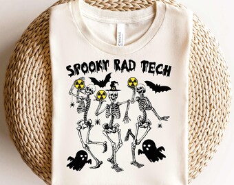 RAD Tech Halloween Shirt,Radiologist Halloween Shirt,Spooky X-Ray Tech Shirt,Fall Radiology Shirt,Radiology Halloween Shirt,Rad Tech T-Shirt