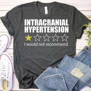 IIH Awareness Shirt,Intracranial Hypertension Awareness Shirt,IIH Survivor Shirt,IIH Warrior Tee,Pseudotumor Cerebri,Idiopathic Intracranial