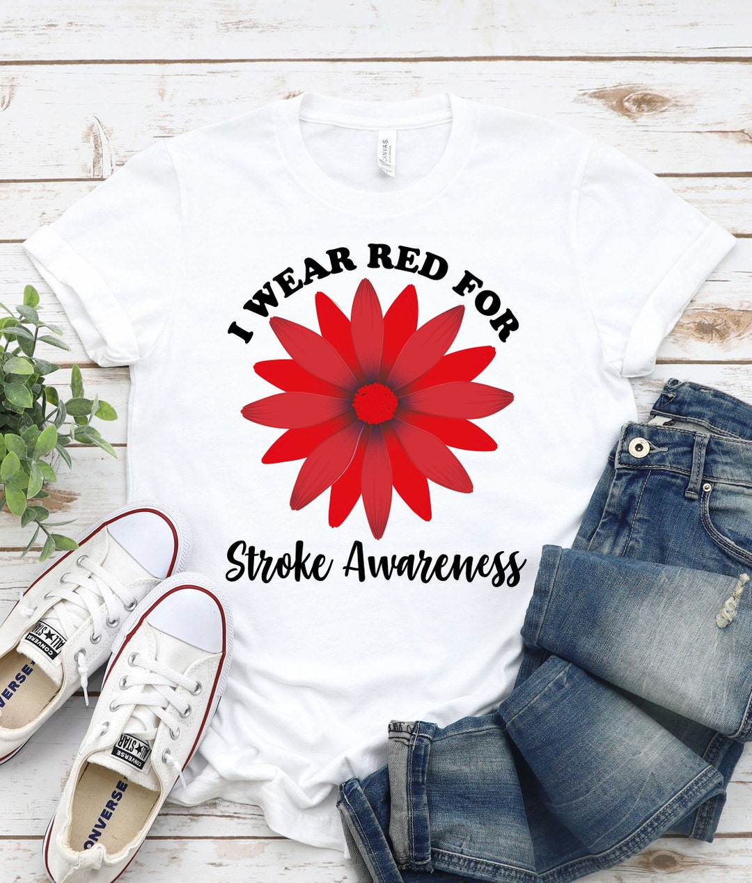 In May We Wear Red - Stroke Awareness Shirt, Stroke Awareness Month ...