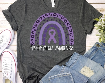 Fibromyalgia Awareness Shirt, Fibromyalgia Purple Ribbon Shirt,Fibromyalgia Warrior Shirt,Chronic Fatigue Shirt, Fibromyalgia Fighter Shirt