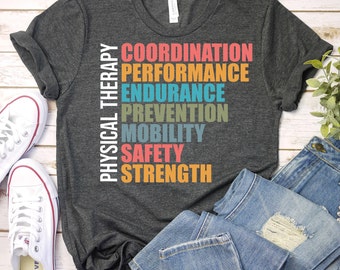 Physical Therapist Shirt,Physical Therapy Assistant Shirt,Gift for PT, Therapist Shirt,Therapy Shirt, Physiotherapy Shirt,Play Therapy Shirt