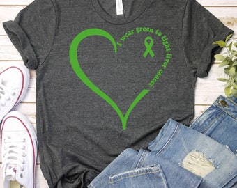 Liver Cancer Awareness Month Shirt,Liver Cancer Green Ribbon Shirt,Liver Disease Awareness,Liver Cancer Survivor Shirt,Liver Cancer Support