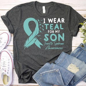 Tourette Syndrome Awareness Shirt,Tic Disorder,Tourette Syndrome Support Son Shirt,Tourette Syndrome Shirt,Tourette Shirt,Motor Tics Shirt