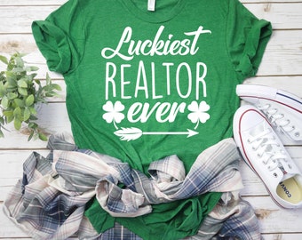Real Estate St. Patrick's Day Shirt,Real Estate Agent St Patrick's Day Shirt,Real Estate Agent Gift,Real Estate Agent Gift,Real Estate Irish