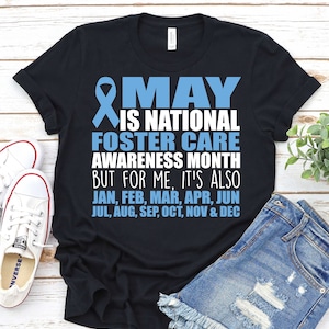 Foster Care Awareness Shirt,Foster Care Awareness Month Shirt,Blue Ribbon Shirt,Adoption Mom Shirt,Foster Care Adoption Shirt,Foster Care