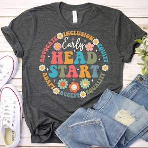 Head Start Teacher Shirt,100 Days Of School Teacher Shirt,Head Start Crew Shirt,Early Head Start,Early Childhood Education,Preschool Shirt