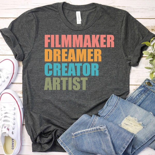 Filmmaker Shirt,Film Editor Shirt,Creative Shirt,Artist Shirt, Writer Shirt,Artist Gift,Movie Maker Shirt, Cinephile Shirt, Filmmaking Shirt