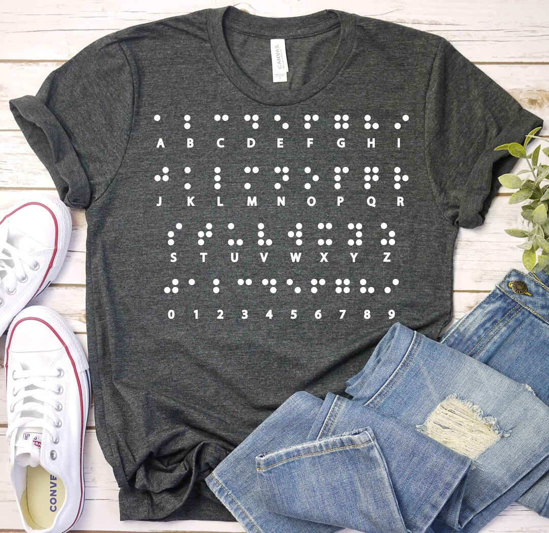 Braille-Stripe Shirt