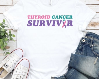 Thyroid Cancer Shirt,Thyroid Cancer Awareness,Thyroid Support Family,Thyroid Cancer Survivor Shirt,Thyroid Cancer Fighter Shirt,Thyroid Tee