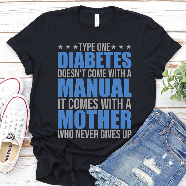 Type One Diabetes Shirt, Diabetes Awareness Shirt, Women's Diabetes Shirt, T1D Shirt, Diabetes Awareness Month Shirt, Diabetes Fighter Shirt