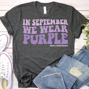 Hodgkin's Lymphoma Cancer Awareness Shirt,Hodgkins Lymphoma Purple Ribbon Shirt,Hodgkin's Lymphoma Cancer Support Tee,Hodgkin's Disease Gift