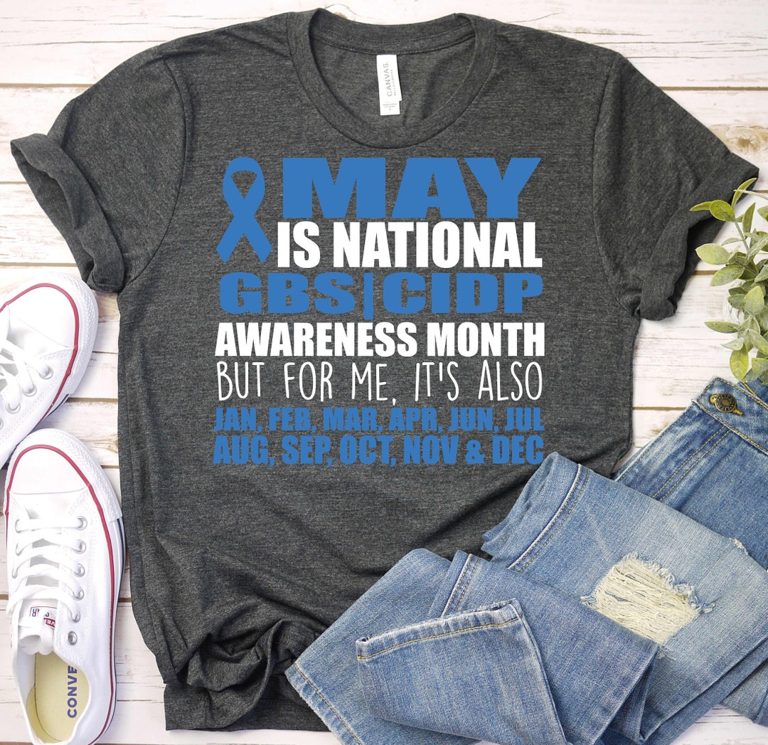 Guillainbarre Syndrome Awareness Shirt,guillain Barre Syndrome Month