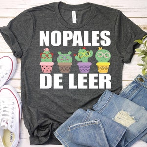 Reading Spanish Teacher Shirt,Back to School Shirt,Spanish Teacher Shirt,Bilingual Educator Shirt,Bilingual Teacher Shirt,Dual Language Gift