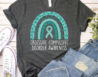 Obsessive Compulsive Disorder Awareness Shirt,OCD Warrior Shirt,OCD Awareness Shirt, I have OCD, Obsessive Compulsive Disorder Support Shirt