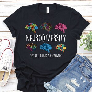 Neurodiversity, Autism Acceptance Shirt,Autism Awareness Shirt,SPED Teacher Shirt,Special Education Shirt, Dyslexia Teacher Shirt, Therapist