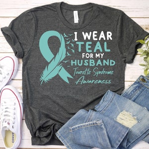 Tourette Syndrome Awareness Shirt,Tic Disorder,Tourette Syndrome Support Husband Shirt,Tourette Syndrome Shirt,Tourette Shirt,Motor Tics Tee
