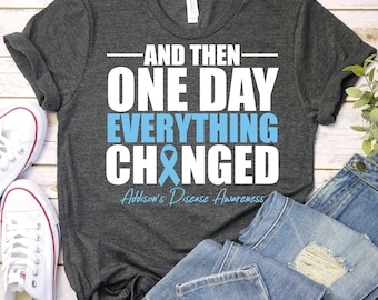 Addison’s Disease Awareness Shirt,Addison Disease Day Shirt,Addison Disease Warrior Shirt,Addison's Disease Support Tee,Adrenal Crisis Shirt