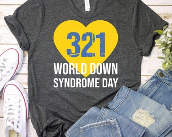 World Down Syndrome Day Shirt, Down Syndrome Acceptance Shirt, Down ...