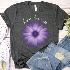 In May We Wear Purple - Lupus Awareness Shirt, Lupus Warrior Shirt, Lupus Shirt, Lupus Shirt,  Lupus Support Family Shirt, Purple Day Shirt