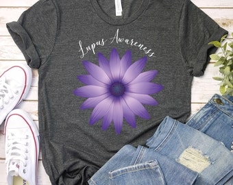 In May We Wear Purple - Lupus Awareness Shirt, Lupus Warrior Shirt, Lupus Shirt, Lupus Shirt,  Lupus Support Family Shirt, Purple Day Shirt