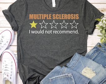 Multiple Sclerosis Awareness Month Shirt,Funny Multiple Sclerosis Awareness Gif,MS Shirt,Orange Ribbon Shirt,MS Survivor, MS Awareness Shirt