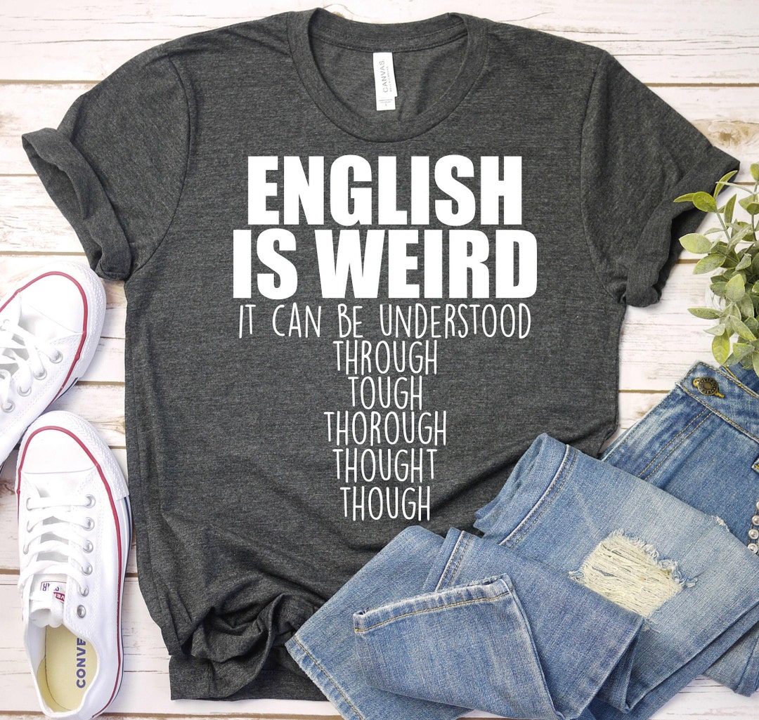 Funny Grammar Teacher Shirt, English Grammar Teacher Shirt, English ...