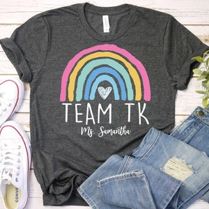 TK Teacher Shirt, Custom TK Shirt,Transitional Kindergarten Teacher Shirt,Back To School,PreK Teacher Shirt, First Day Preschool Shirt,Pre K