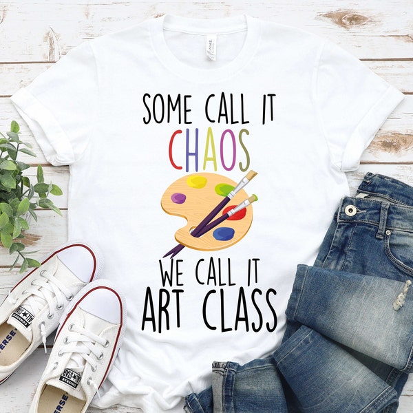 Art Teacher Shirt ,Art Teacher Gift, Back To School Shirt, Artist Shirt,Art Shirt, Teacher Shirt, Gift For Artist, First Day Of School Shirt