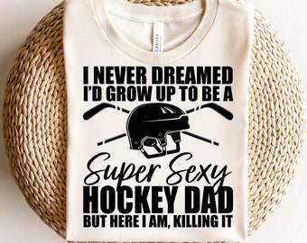 Hockey Dad Shirt,Ice Hockey Player Dad Gift,Hockey Coach Shirt,Hockey Player Dad Shirt,Gift for Hockey Dad,Dad Gift,Sport Lover Dad T-Shirt