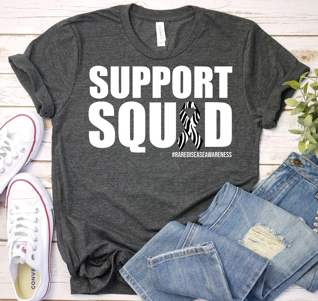 Rare Disease Awareness Shirt,zebra Ribbon Shirt,rare Disease Support